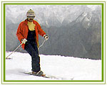Skiing in India 